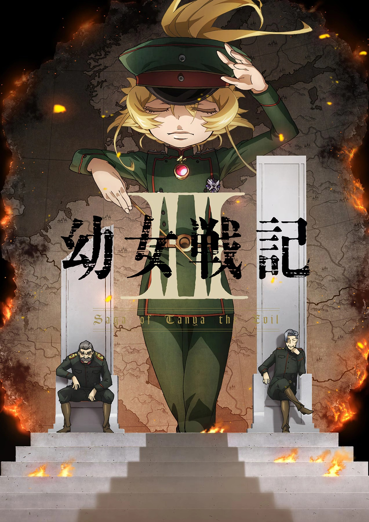 Saga of Tanya the Evil II confirma estreno para julio y revela opening de MYTH&ROID, nuevo elenco y mini anime