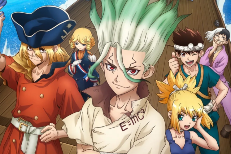 Dr. STONE inaugura exposición espacial en Tokio