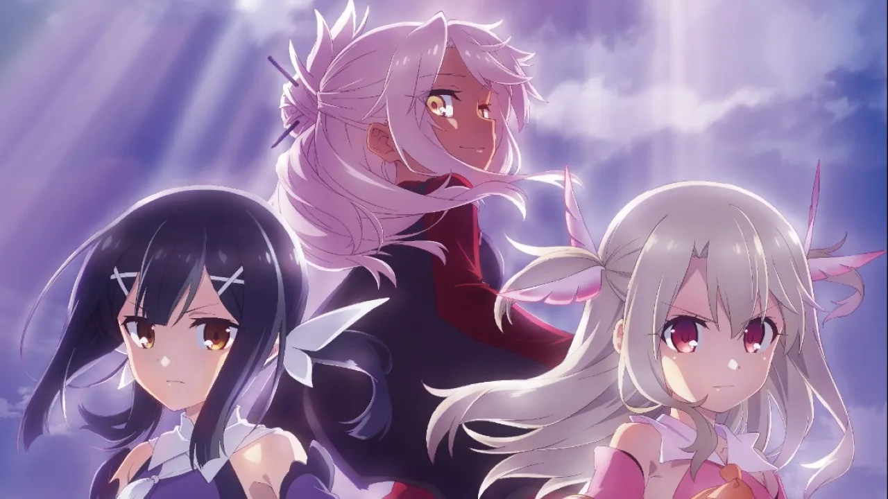 Visual oficial de Fate/kaleid liner PRISMA ILLYA FINALE, la nueva serie de anime que se estrenará en 2027.