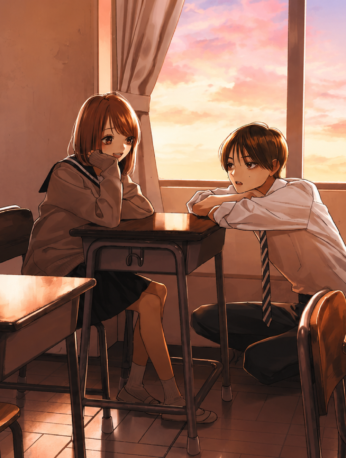Yukari Maki y Yusuke Kusaka en el primer visual del anime Studio Cabana, programado para estrenarse en Japón durante 2027.