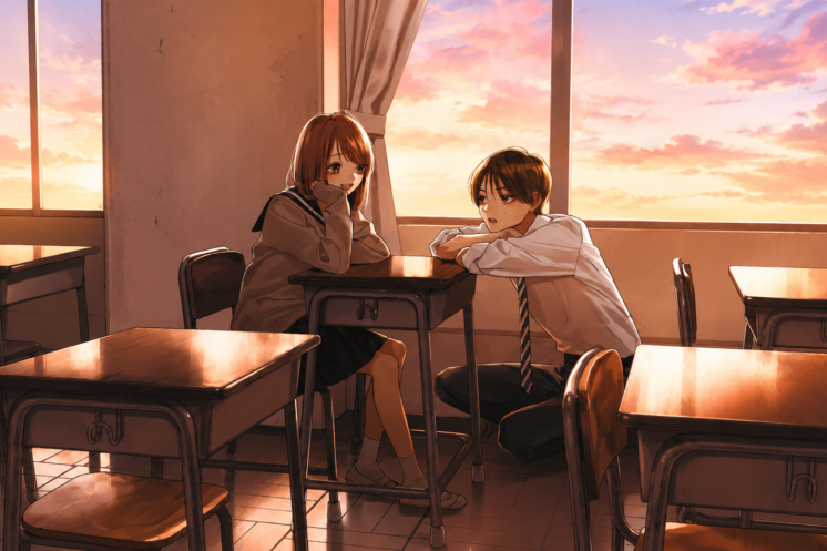 Yukari Maki y Yusuke Kusaka en el primer visual del anime Studio Cabana, programado para estrenarse en Japón durante 2027.