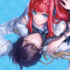 Imagen promocional del anime Reincarnated in a Mafia Dating Sim, adaptación de la novela ligera de Toko Amekawa.