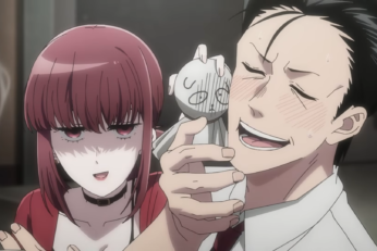 Imagen promocional de Smoking Behind the Supermarket with You anunciando su doblaje latino en Crunchyroll.
