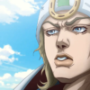 Imagen promocional oficial de Steel Ball Run 2nd STAGE con Johnny Joestar y Gyro Zeppeli.