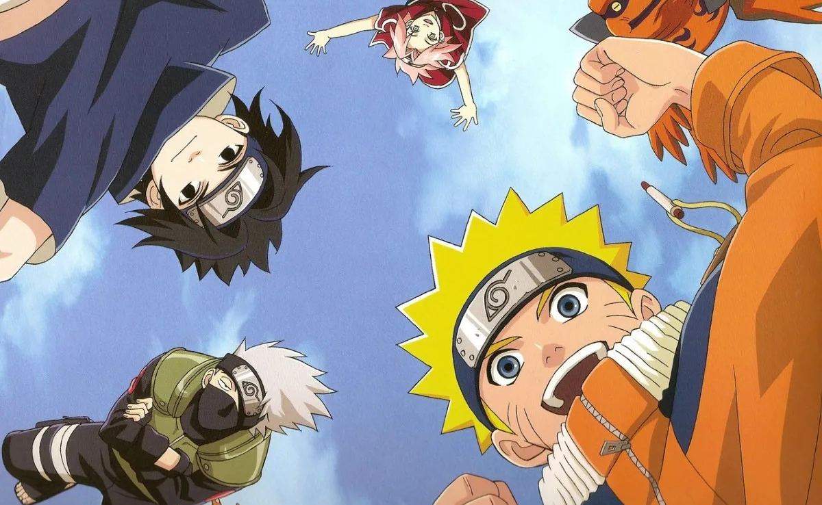 Arte promocional de Naruto con motivo del anuncio del casting mundial para la película live-action.