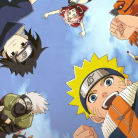 Arte promocional de Naruto con motivo del anuncio del casting mundial para la película live-action.