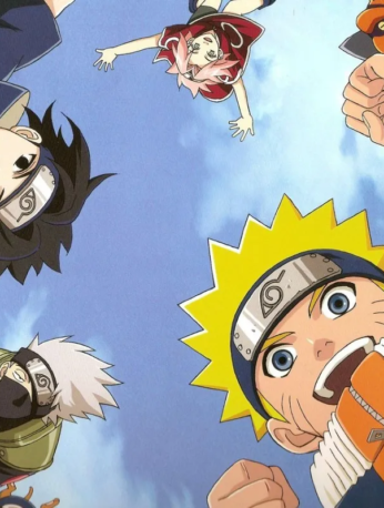 Arte promocional de Naruto con motivo del anuncio del casting mundial para la película live-action.