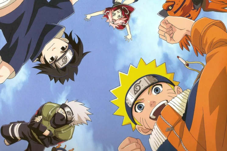 Arte promocional de Naruto con motivo del anuncio del casting mundial para la película live-action.