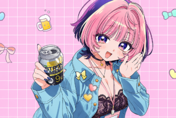 Primer visual oficial del anime Noa-senpai wa Tomodachi. anunciado por Kadokawa.