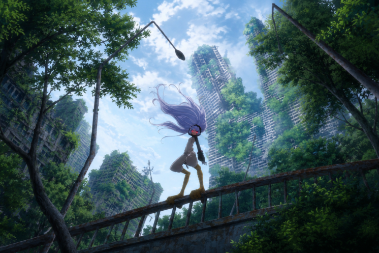 Primer visual oficial del anime Tsugumi Project anunciado por el comité de producción.