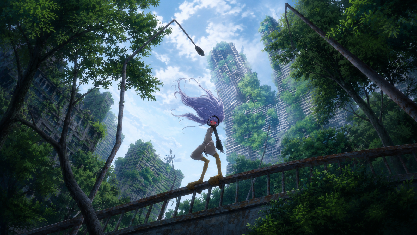 Primer visual oficial del anime Tsugumi Project anunciado por el comité de producción.