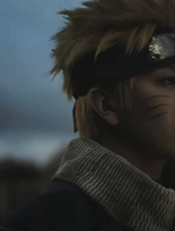 Arte promocional oficial de Ninja Show NARUTO anunciado para el Teatro Minami-za de Kioto.