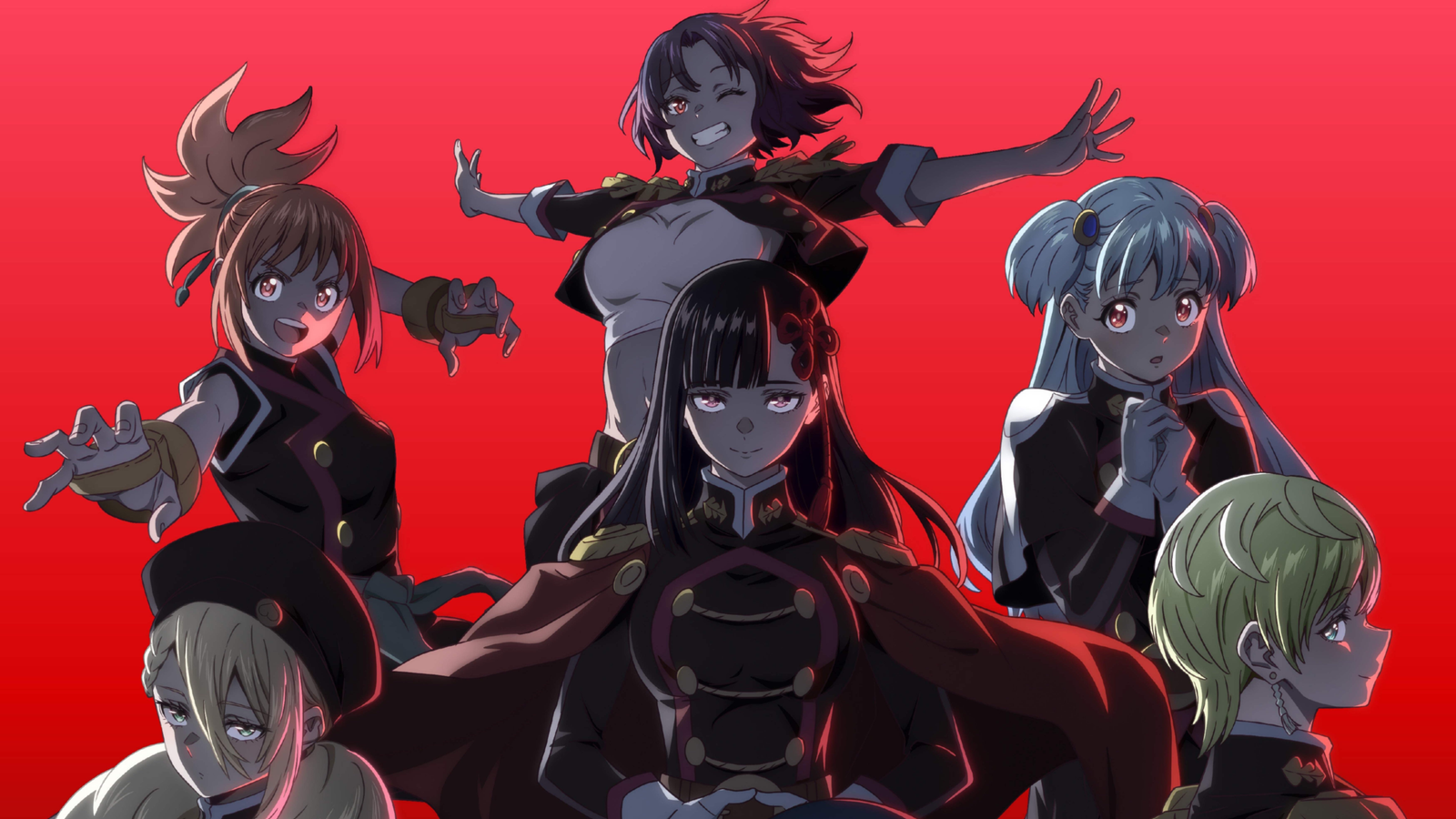 Imagen promocional de la tercera temporada de Chained Soldier (Mato Seihei no Slave).