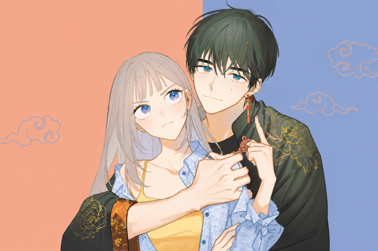 Ilustración de Yang Can't Live Alone, manga de sooncha que finalizará tras un conflicto con Square Enix.