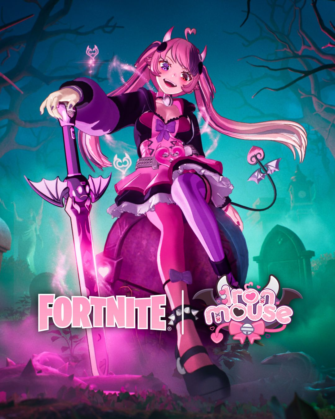 Ironmouse llega a Fortnite y reabre el debate sobre su postura contra la IA generativa