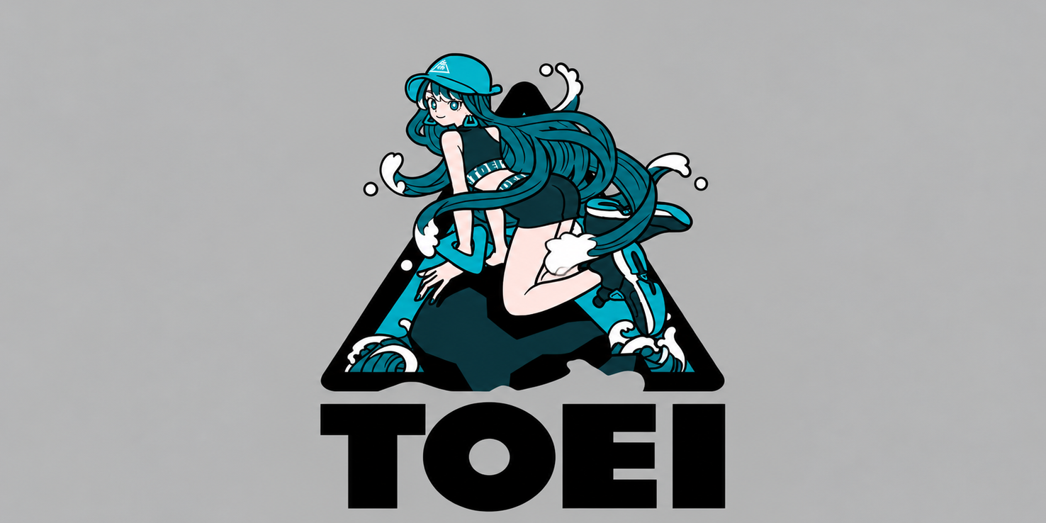 Toei convierte su icónico logotipo en una mascota anime