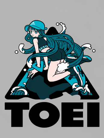 Toei convierte su icónico logotipo en una mascota anime