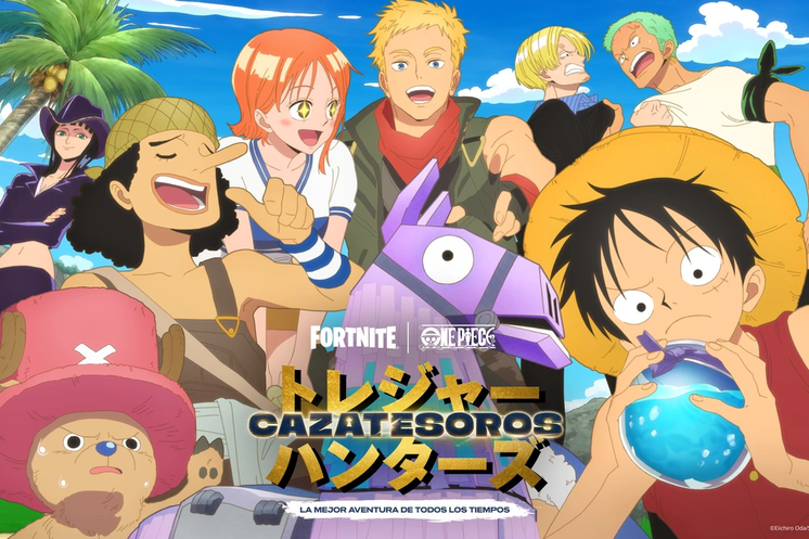 Fortnite zarpa con One Piece: la temporada Treasure Hunters suma a los Sombrero de Paja y a una capitana Hatsune Miku